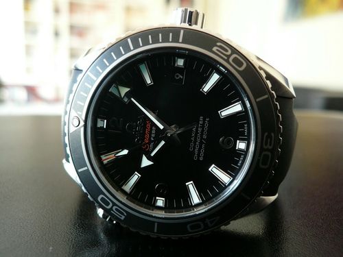 OMEGA SEAMASTER PLANET OCEAN 42 LUNETTE CERAMIQUE