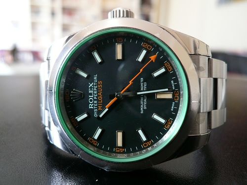 ROLEX MILGAUSS GLACE VERTE