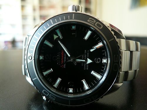 OMEGA SEAMASTER PLANET OCEAN 42 LUNETTE CERAMIQUE