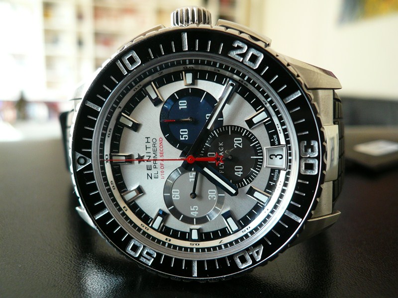 ZENITH EL PRIMERO STRATOS FLYBACK STRIKING 10TH
 	 
