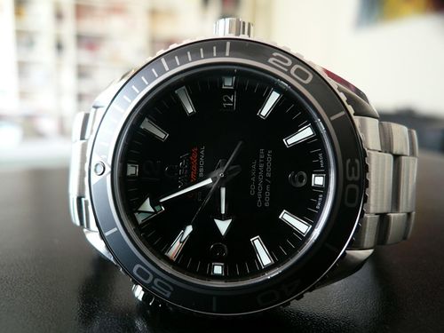 OMEGA SEAMASTER PLANET OCEAN 42 LUNETTE CERAMIQUE