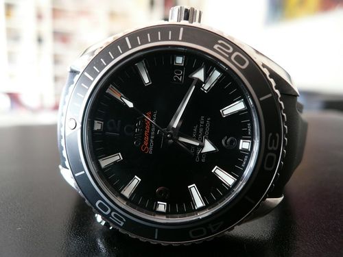 OMEGA SEAMASTER PLANET OCEAN 42 LUNETTE CERAMIQUE