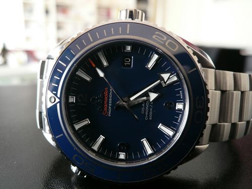 OMEGA SEAMASTER PLANET OCEAN 45,5 LIQUIDMETAL