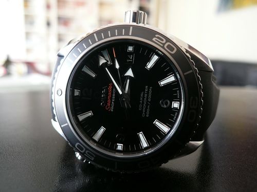 OMEGA SEAMASTER PLANET OCEAN 42 LUNETTE CERAMIQUE