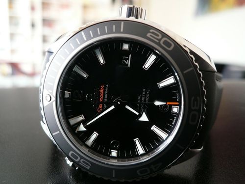 OMEGA SEAMASTER PLANET OCEAN 45,5 LUNETTE CERAMIQUE