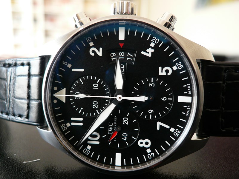 IWC MONTRE D'AVIATEUR CHRONOGRAPHE
 	 
