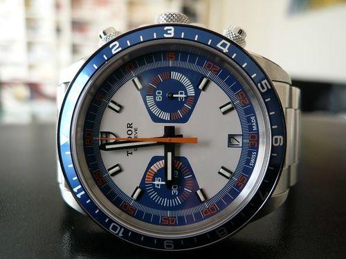 TUDOR HERITAGE CHRONO BLUE