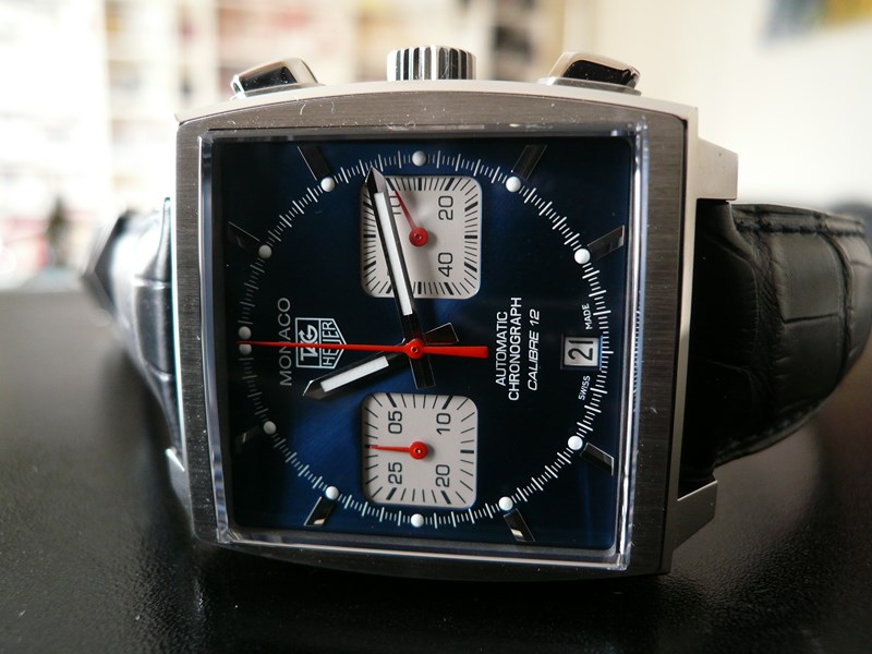 TAG HEUER MONACO CALIBRE 12
 	 
