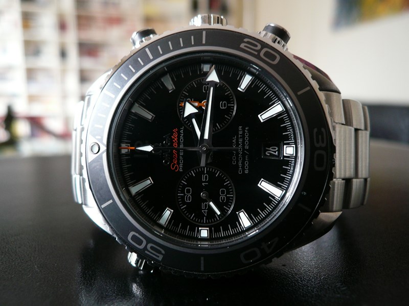 OMEGA SEAMASTER PLANET OCEAN CHRONO LUNETTE CERAMIQUE
 	 
