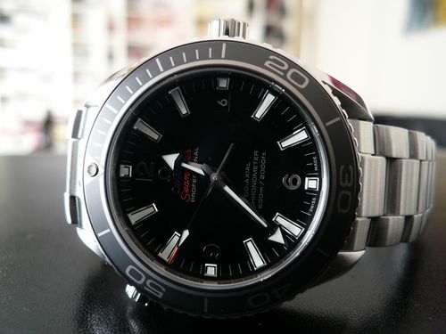 OMEGA SEAMASTER PLANET OCEAN 42 LUNETTE CERAMIQUE