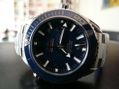 OMEGA SEAMASTER PLANET OCEAN 45,5 LIQUIDMETAL