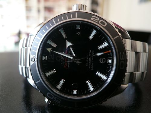 OMEGA SEAMASTER PLANET OCEAN 42 LUNETTE CERAMIQUE