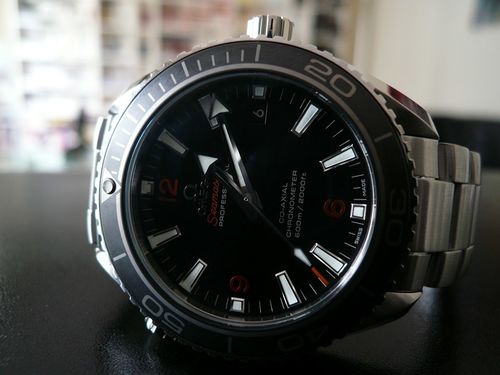 OMEGA SEAMASTER PLANET OCEAN 42 LUNETTE CERAMIQUE