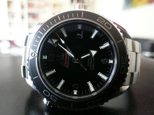 OMEGA SEAMASTER PLANET OCEAN 45,5 LUNETTE CERAMIQUE