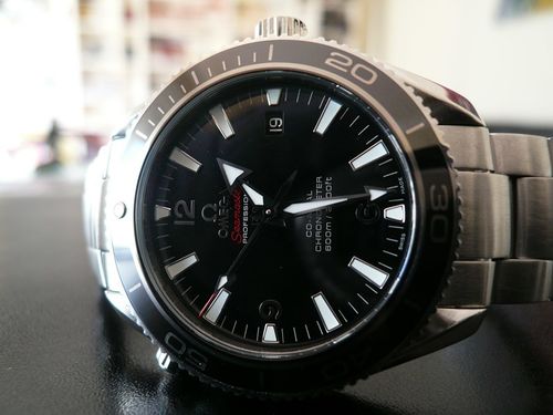 OMEGA SEAMASTER PLANET OCEAN 42 LIQUIDMETAL