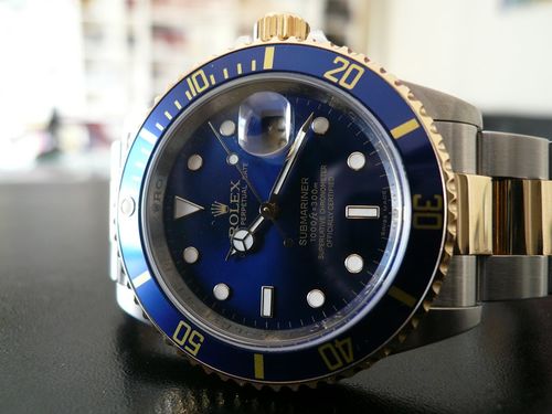 ROLEX SUBMARINER DATE OR ET ACIER