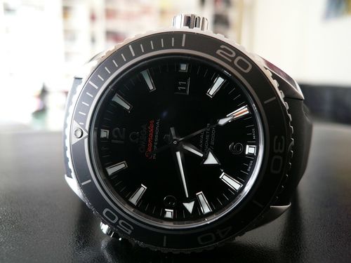 OMEGA SEAMASTER PLANET OCEAN 45,5 LUNETTE CERAMIQUE