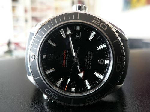 OMEGA SEAMASTER PLANET OCEAN 45,5 LUNETTE CERAMIQUE