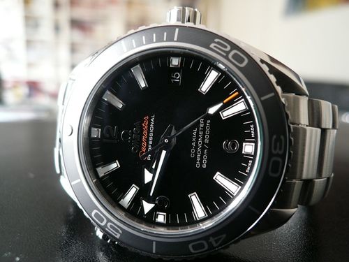 OMEGA SEAMASTER PLANET OCEAN 42 LUNETTE CERAMIQUE