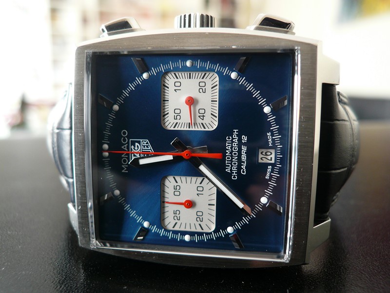 TAG HEUER MONACO CALIBRE 12
 	 
