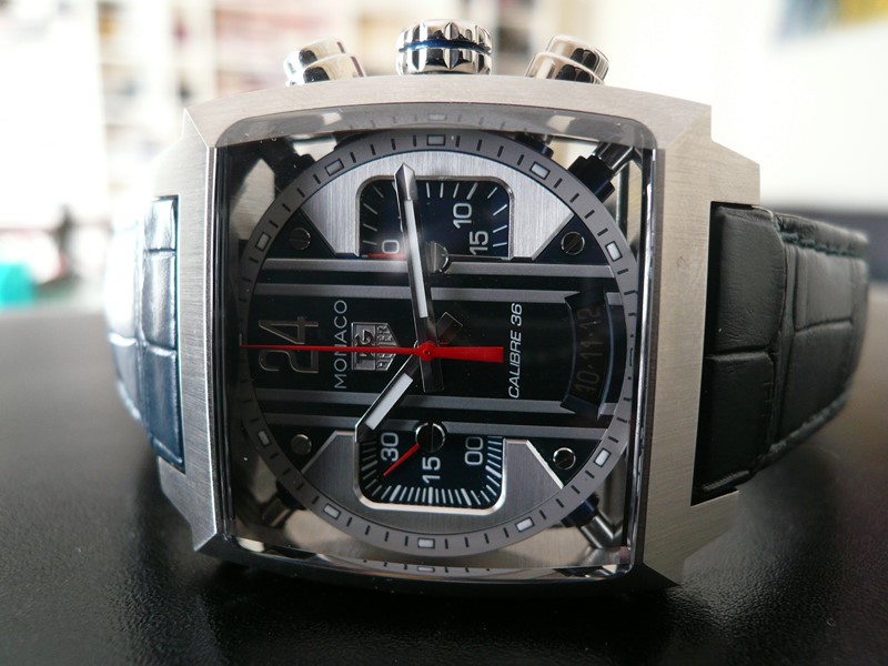 TAG HEUER MONACO TWENTY-FOUR CALIBRE 36
 	 
