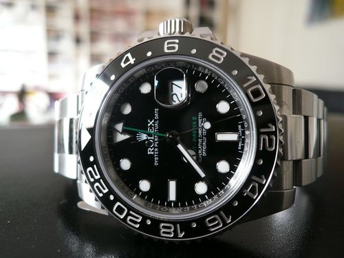 ROLEX GMT MASTER II LUNETTE CERAMIQUE