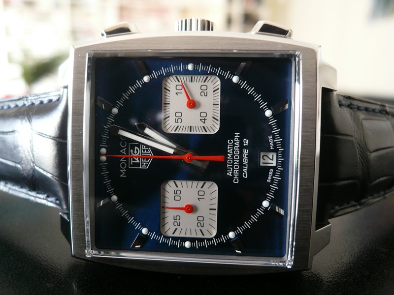 TAG HEUER MONACO CALIBRE 12
 	 
