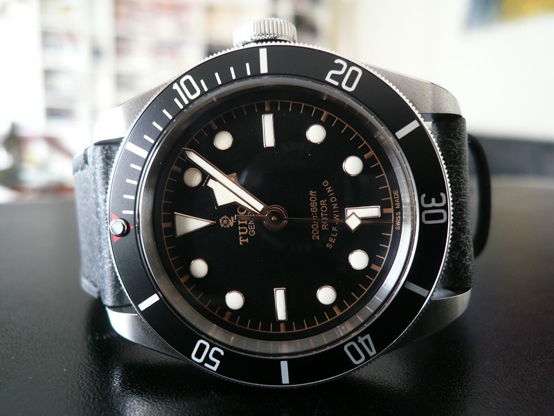 TUDOR HERITAGE BLACK BAY BLACK
 	 
