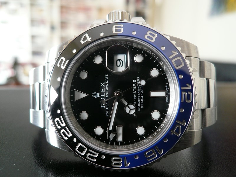 ROLEX GMT-MASTER II CERAMIQUE BATMAN
 	 
