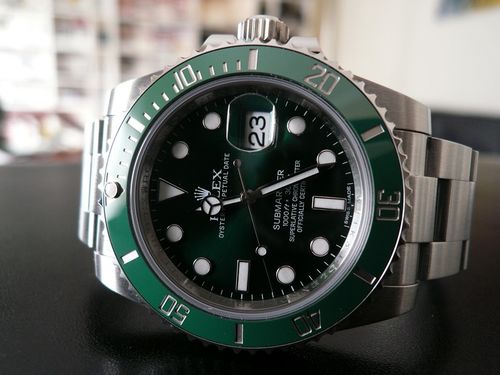 ROLEX SUBMARINER DATE LUNETTE VERTE