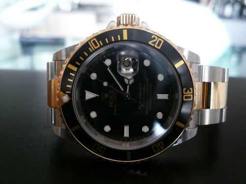 ROLEX SUBMARINER DATE OR ET ACIER