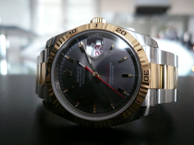 ROLEX TURN-O-GRAPH OR ET ACIER
 	 
